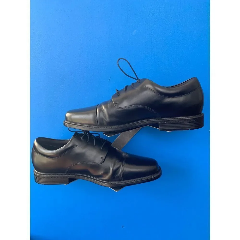Rockport Mens Waterproof Black Leather Oxfords Shoes Size 13 APM11721